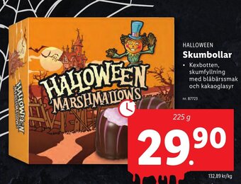 Lidl HALLOWEEN Skumbollar erbjuda