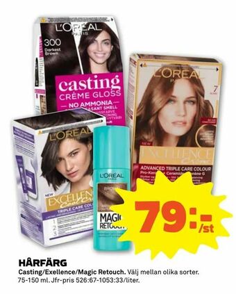 Stora Coop Hårfärg erbjuda