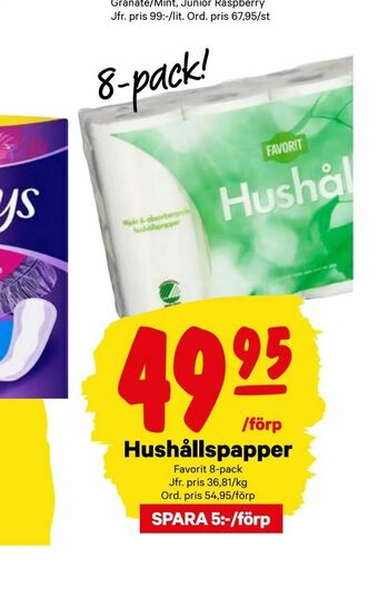 City Gross Hushållspapper erbjuda
