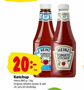 City Gross Ketchup erbjuda