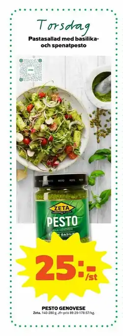 Coop Forum Pesto genovese erbjuda