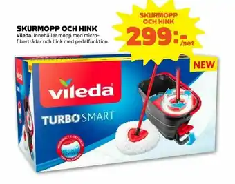 Coop Forum Skurmopp och hink erbjuda
