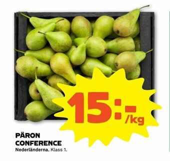 Stora Coop Päron conference erbjuda