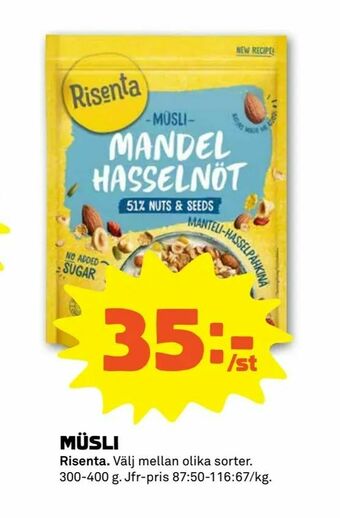 Stora Coop Müsli erbjuda