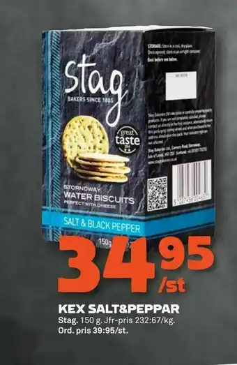 Stora Coop Kex salt&peppar erbjuda