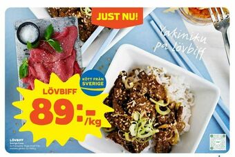 Stora Coop Lövbiff erbjuda