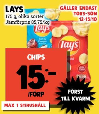MatArket Chips erbjuda