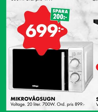 ÖoB Mikrovågsugn erbjuda