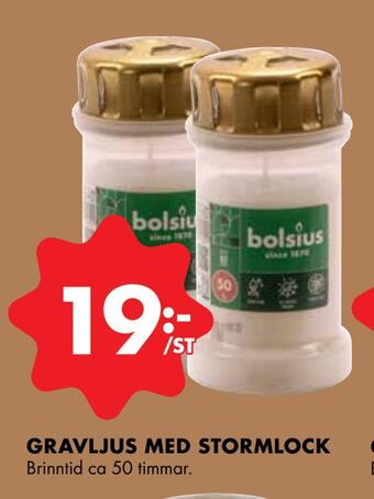 ÖoB Gravljus med stormlock erbjuda