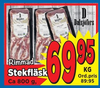 Supergrossen Stekfläsk erbjuda