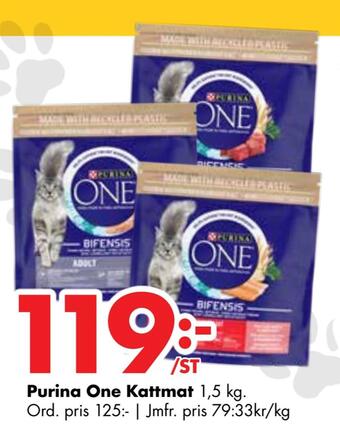 ÖoB Purina one kattmat erbjuda