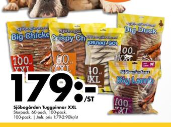 ÖoB Sjöbogården tuggpinnar xxl erbjuda