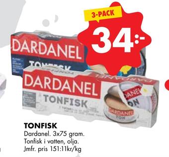 ÖoB Tonfisk erbjuda
