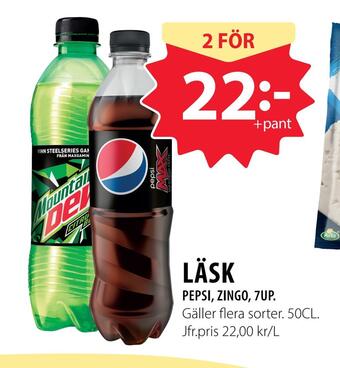 Handlar'n Läsk erbjuda