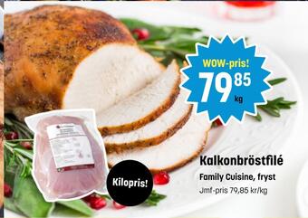 Eurocash Kalkonbröstfilé erbjuda