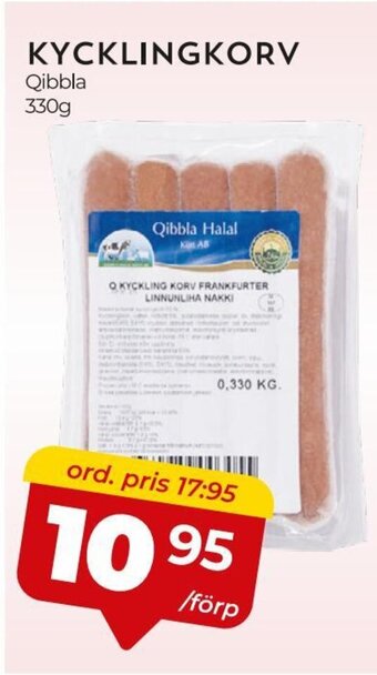 Matrix Butikerna KYCKLINGKORV Qibbla erbjuda