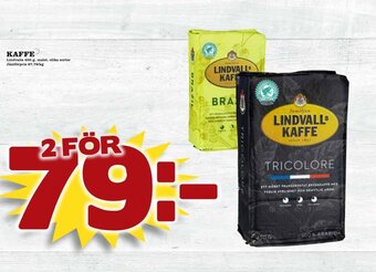 Rinkeby Matcenter KAFFE Lindvalls 450 g erbjuda