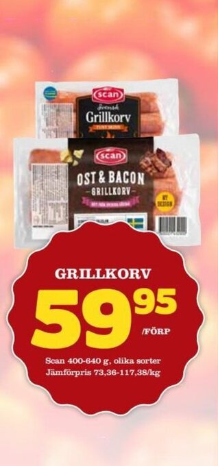 Rinkeby Matcenter GRILLKORV erbjuda