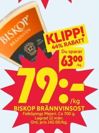 BISKOP BRÄNNVINSOST