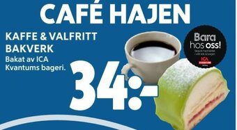 Ica Hajen Lagpris KAFFE & VALFRITT BAKVERK erbjuda