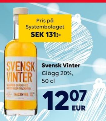Svensk vinter glögg