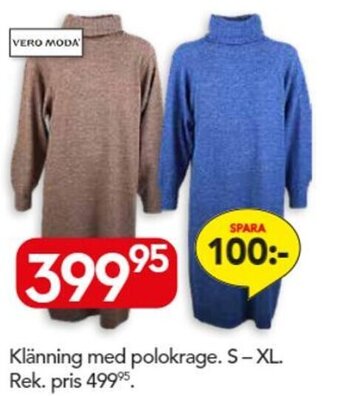Bo Ohlsson Klänning med polokrage. S-XL erbjuda