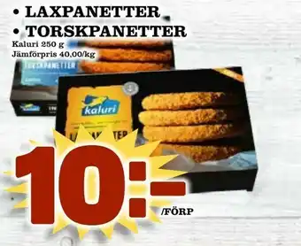 Matdax Laxpanetter • torskpanetter erbjuda