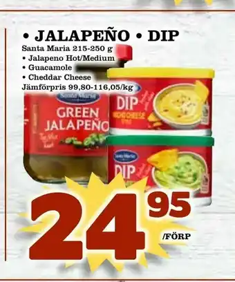 Matdax jalapeño • dip erbjuda