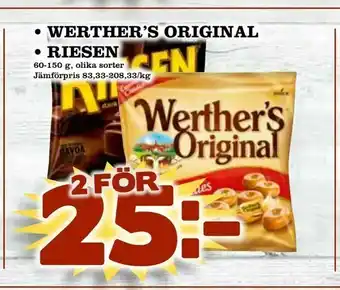 werther's original • riesen