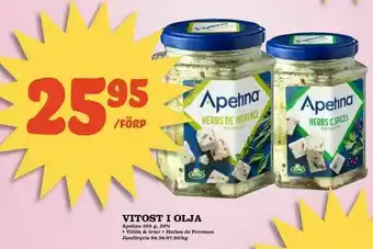 Matdax Vitost i olja erbjuda