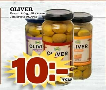 Matdax Oliver erbjuda