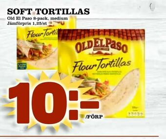 Matdax Soft tortillas erbjuda