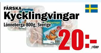 Matdax Kycklingvingar erbjuda