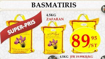 Matmixen Basmatiris erbjuda