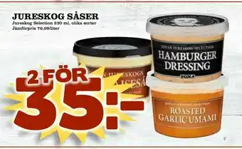 Matvärlden Tensta Jureskog såser erbjuda