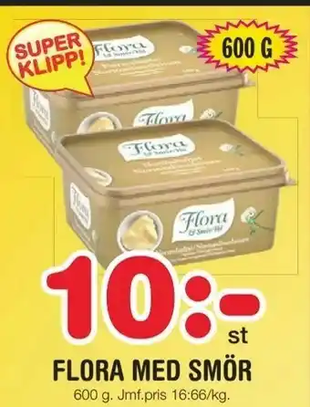 Nya Pulsen Flora med smör erbjuda