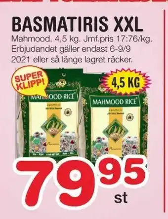 Basmatiris xxl