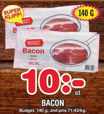 Nya Pulsen Bacon erbjuda