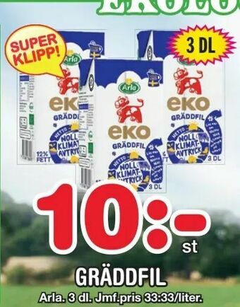 Nya Pulsen Gräddfil erbjuda