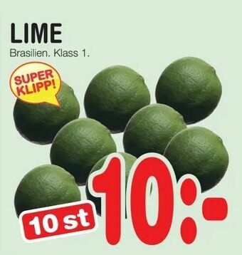 Nya Pulsen Lime erbjuda
