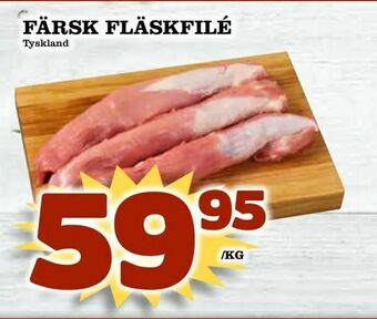 Supergrossen Färsk fläskfilé erbjuda