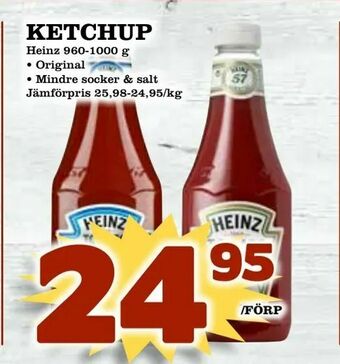 Supergrossen Ketchup erbjuda
