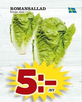 Supergrossen Romansallad erbjuda