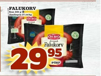 Supergrossen Falukorv erbjuda