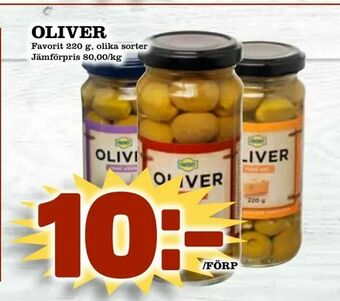 Supergrossen Oliver erbjuda