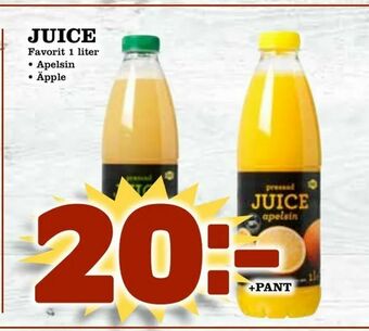 Supergrossen Juice erbjuda