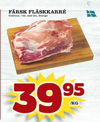 Supergrossen Färsk fläskkarré erbjuda