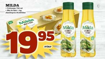 Supergrossen Milda erbjuda