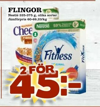 Supergrossen Flingor erbjuda