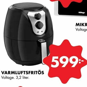 ÖoB Varmluftsfritös erbjuda